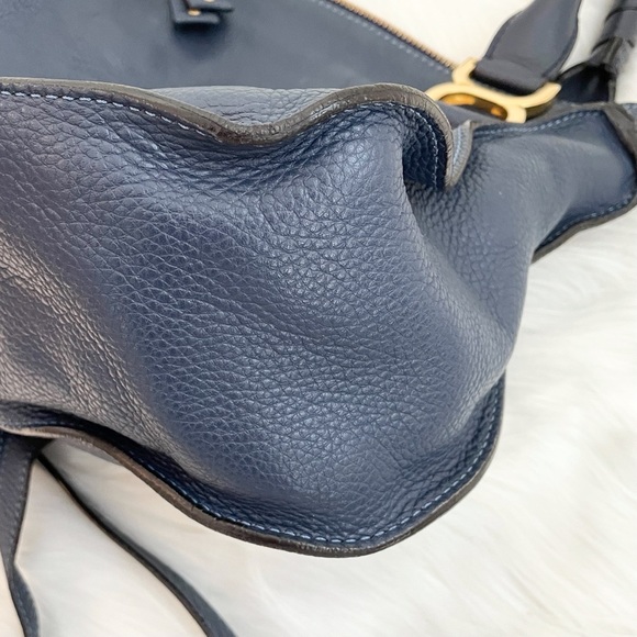 SOLD Authentic Chloe Medium Marcie Double Carry - Picture 5 of 7